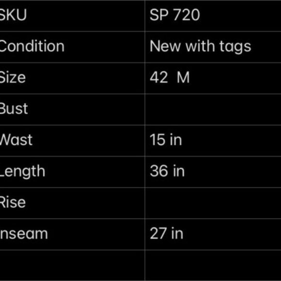 Pianura Studio Women's White Straight Leg Slash Pocket Jogger Pants Size 42 - Picture 12 of 12